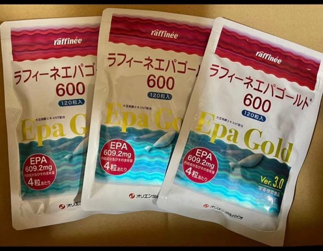 新品　ラフィーネエパゴールド600*3袋