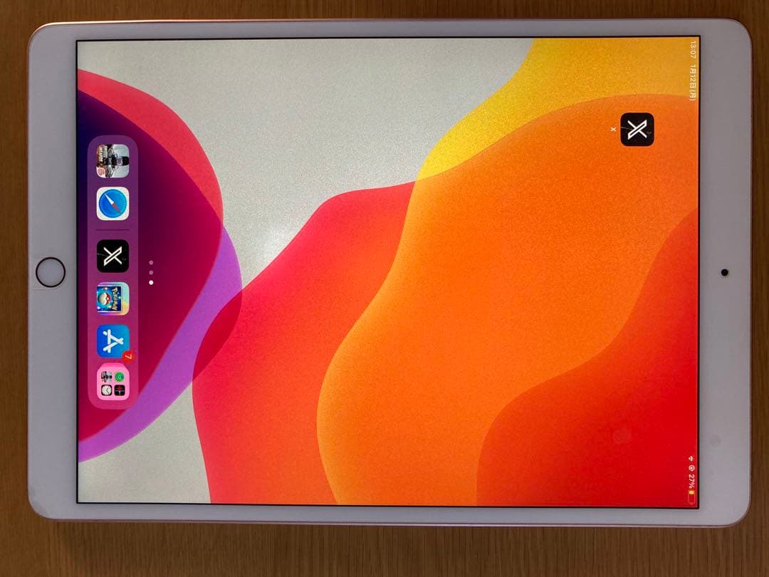 iPad Air3 64G Wi-Fiモデル　最大容量87%