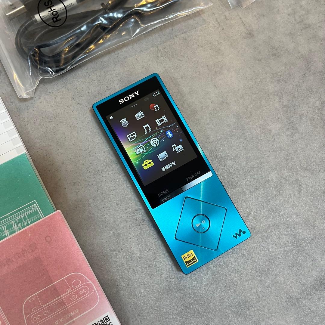 SONY ソニー　ウォークマン　NW-A25 ビリジアンブルー