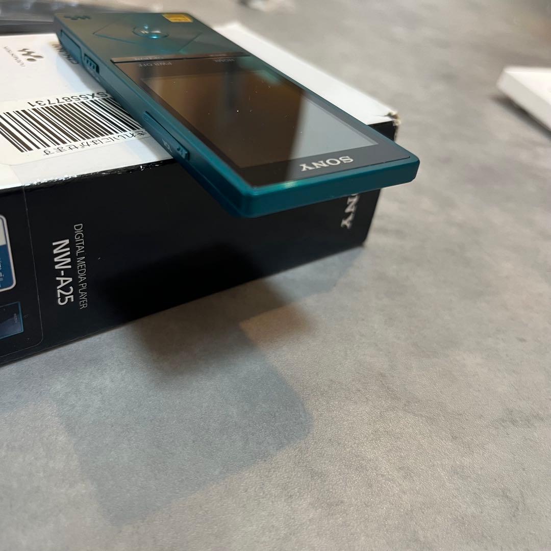 SONY ソニー　ウォークマン　NW-A25 ビリジアンブルー