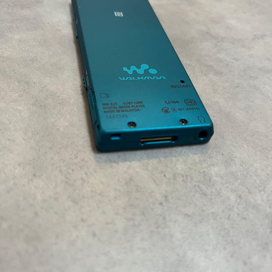 SONY ソニー　ウォークマン　NW-A25 ビリジアンブルー