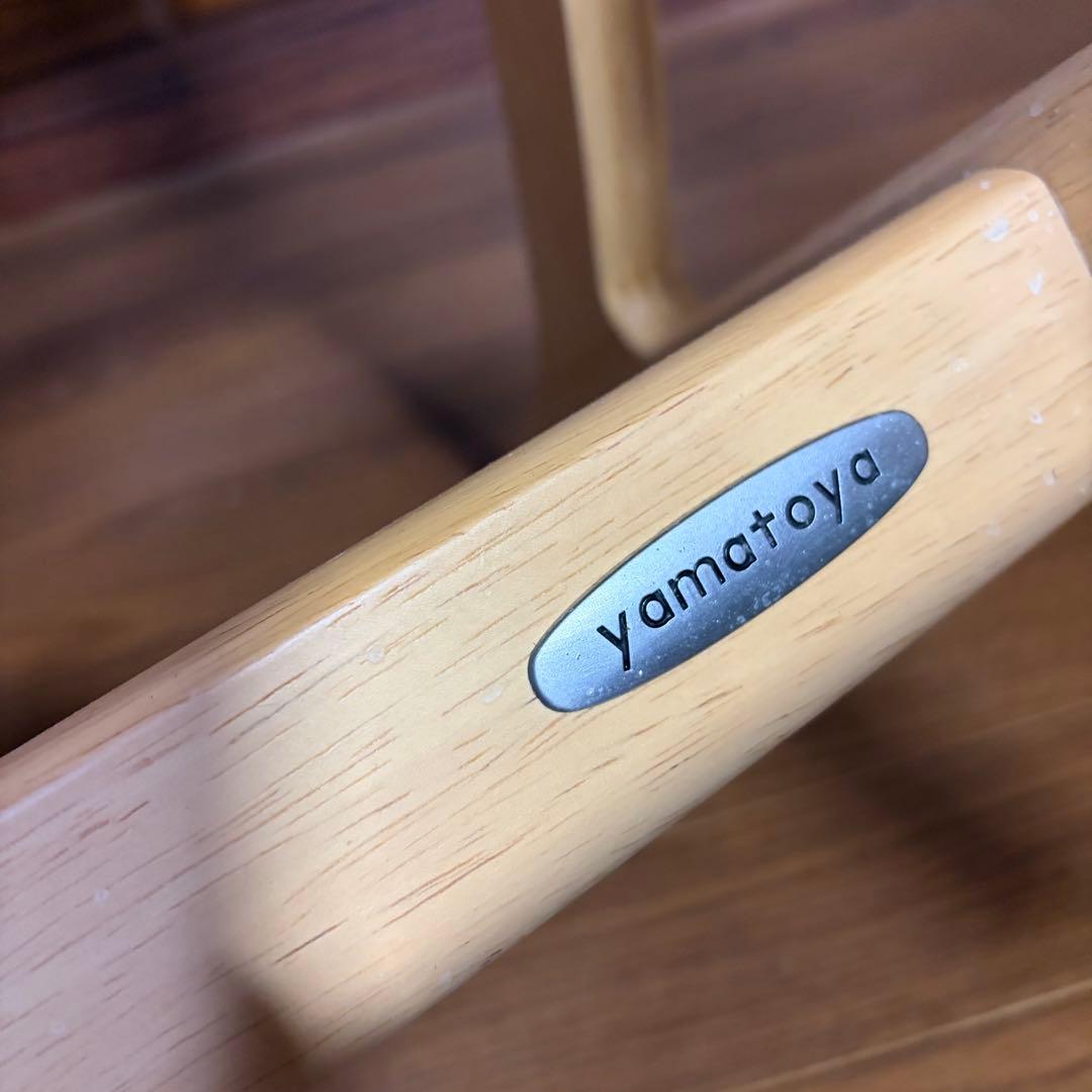 超美品 大和屋　すくすくスリムプラスチェア　テーブル＆ガード付　送料込み