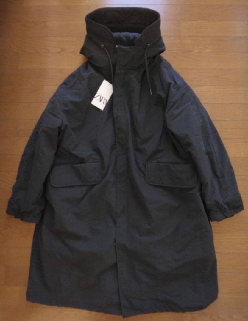 極美品　ZARA モッズコート　ブラック　フィッシュテール　オーバースローサイズ