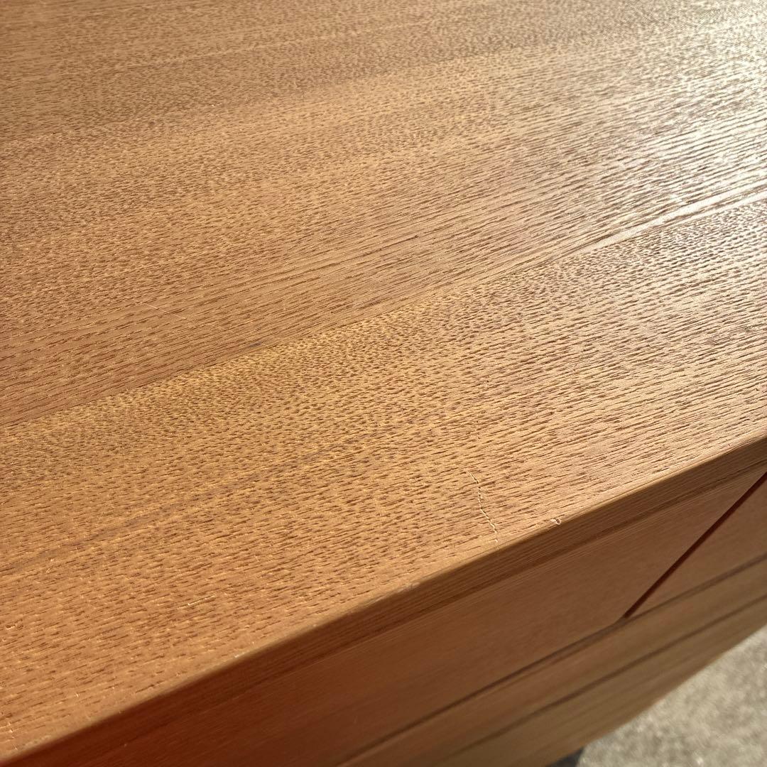 無印良品 タモ材6段チェスト