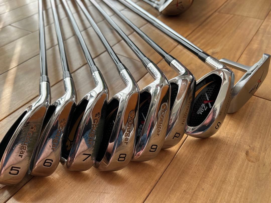 Cougar（クーガー）ゴルフクラブセット　レフティ　左利き用