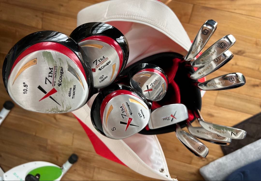 Cougar（クーガー）ゴルフクラブセット　レフティ　左利き用