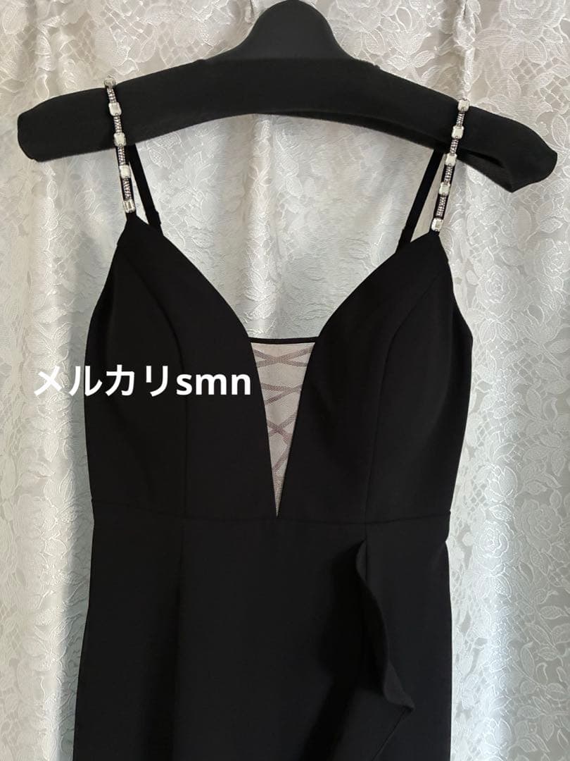 robe de fleurs glossy ドレス　S ブラック　シュガー