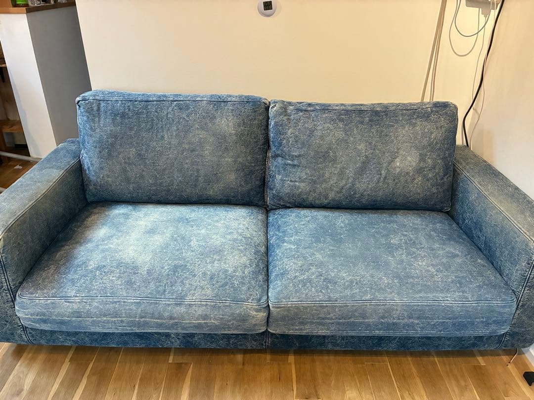 【送料込み価格】クラッシュゲートデニムソファ