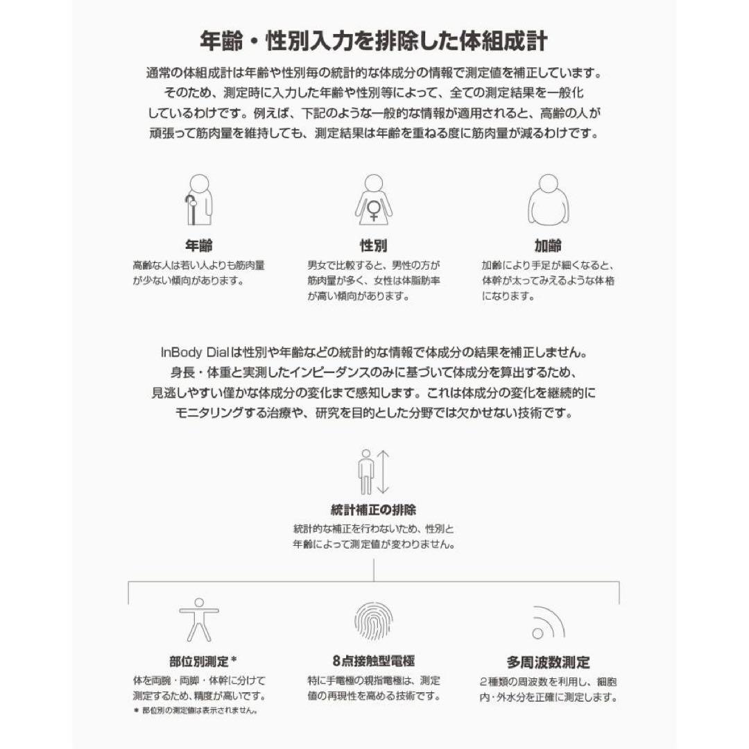 「新品未使用」InBody H20N ミッドナイトブラック 体重計 体脂肪計