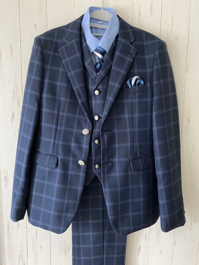 ワンダーファクトリー　フォーマルスーツ男の子卒業式　結婚式170 6点セット