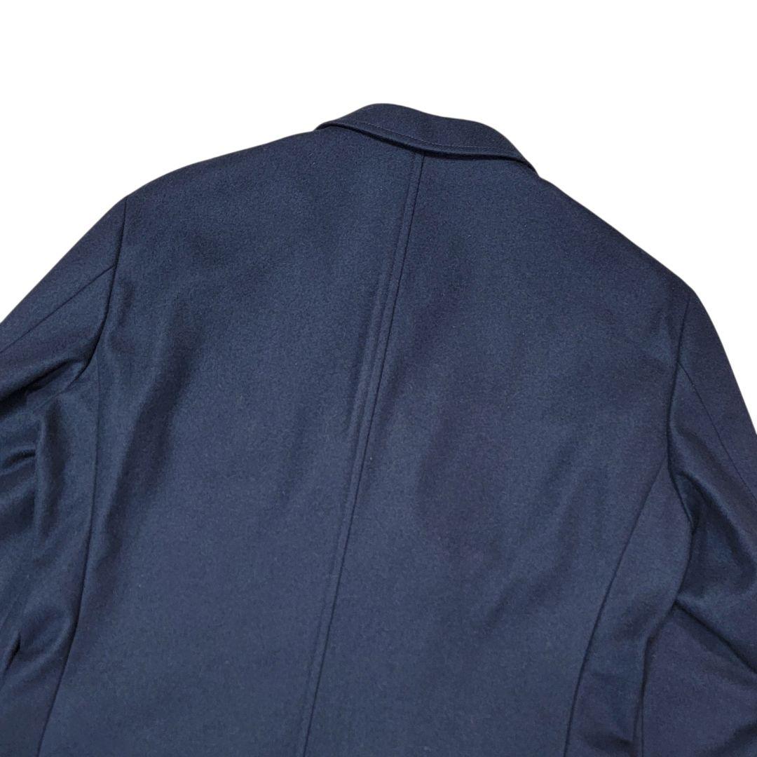 ほぼ未使用 OCEANS掲載 ブランネル D6B ダブルジャケット 48 紺