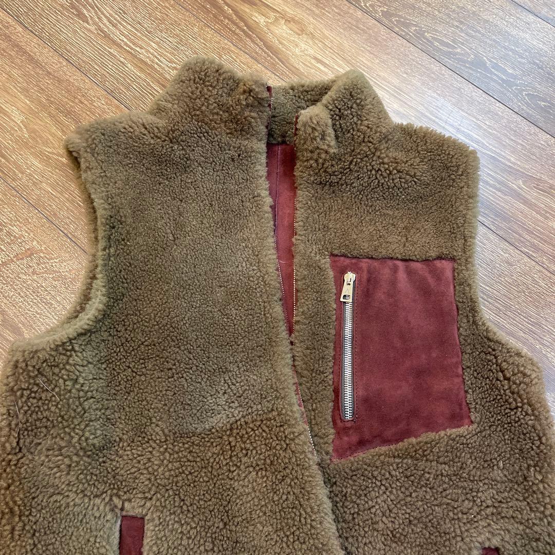 SANNINO ダウンベスト　ボア　ベストアウター　サンニーノ