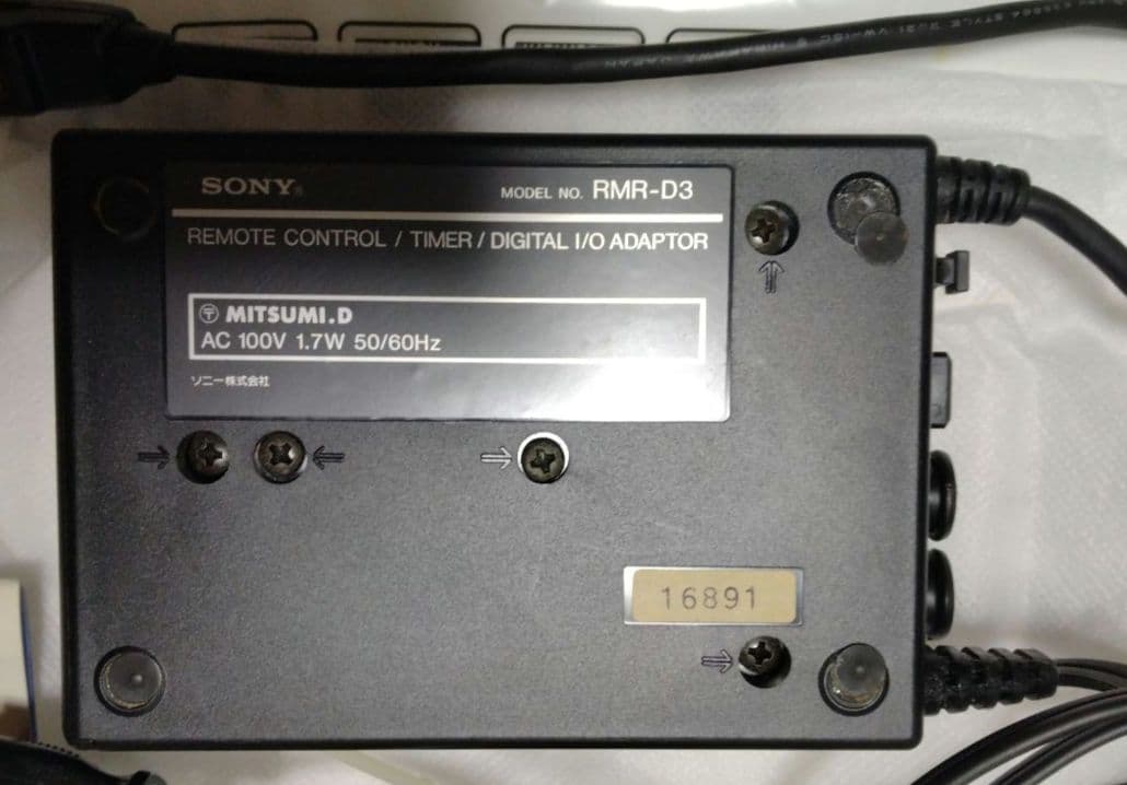 SONYDAT WALKMAN TCD-D3本体＆デジタル入出力アダプタ一式