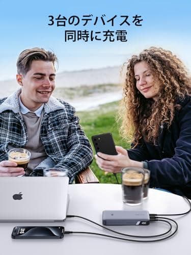 UGREEN 100W PD・PPS 2.0対応 20000mAh 大容量 3m