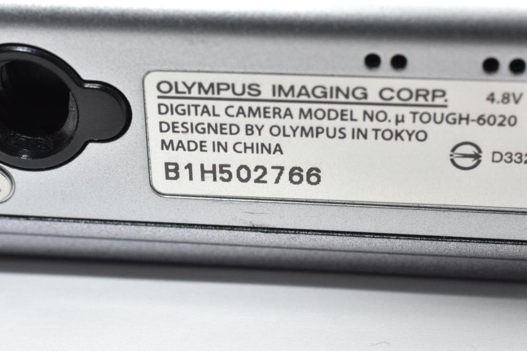 《 美品 》　オリンパス　OLYMPUS μ TOUGH−6020 防水カメラ