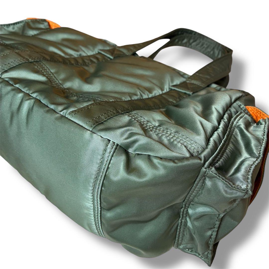 美品✨ PORTER タンカー ダッフル ボストン バック セージグリーン