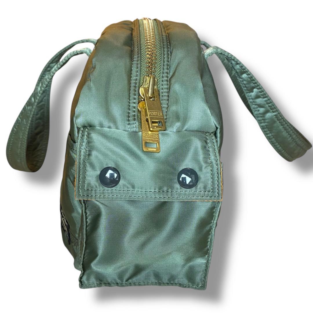 美品✨ PORTER タンカー ダッフル ボストン バック セージグリーン