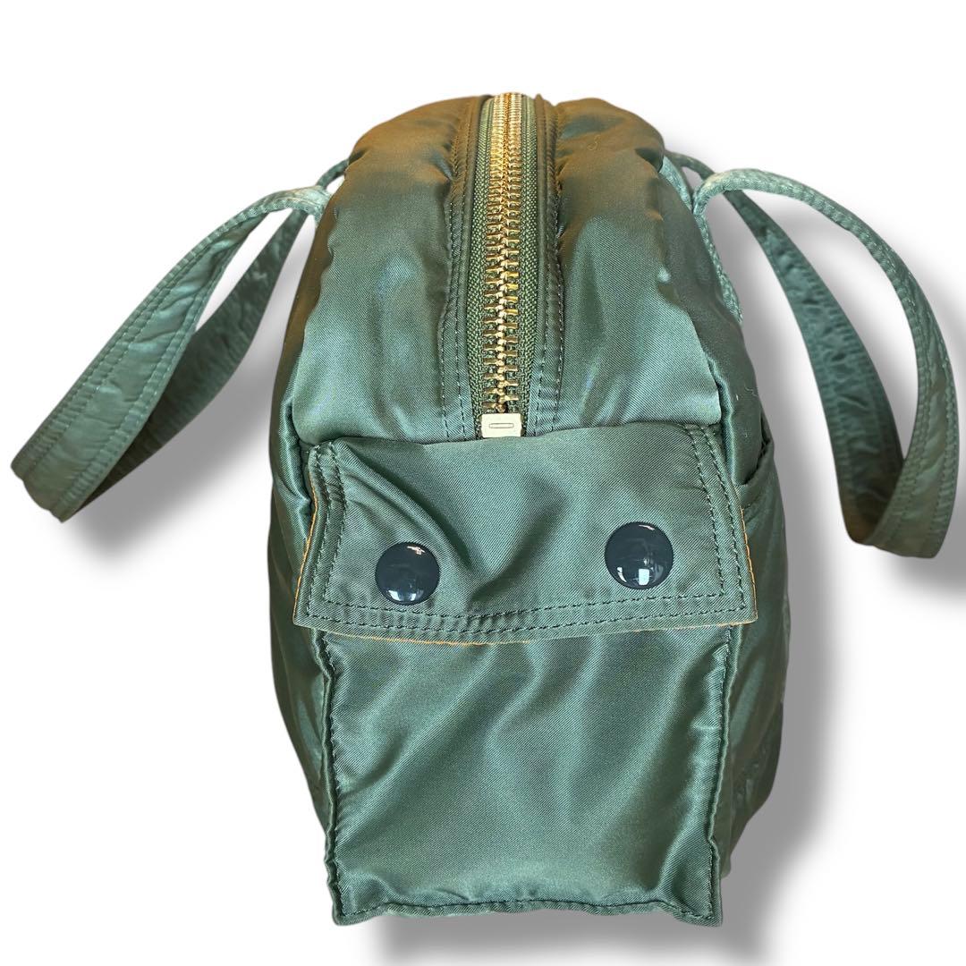 美品✨ PORTER タンカー ダッフル ボストン バック セージグリーン