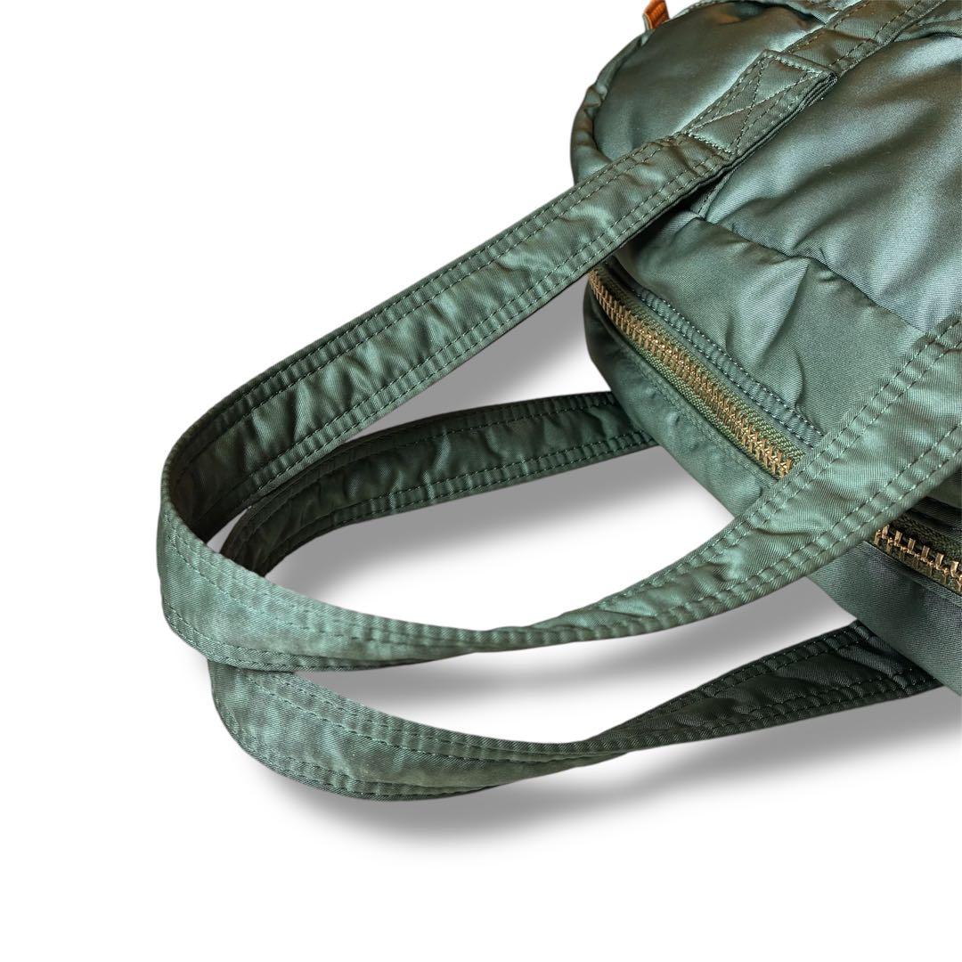 美品✨ PORTER タンカー ダッフル ボストン バック セージグリーン