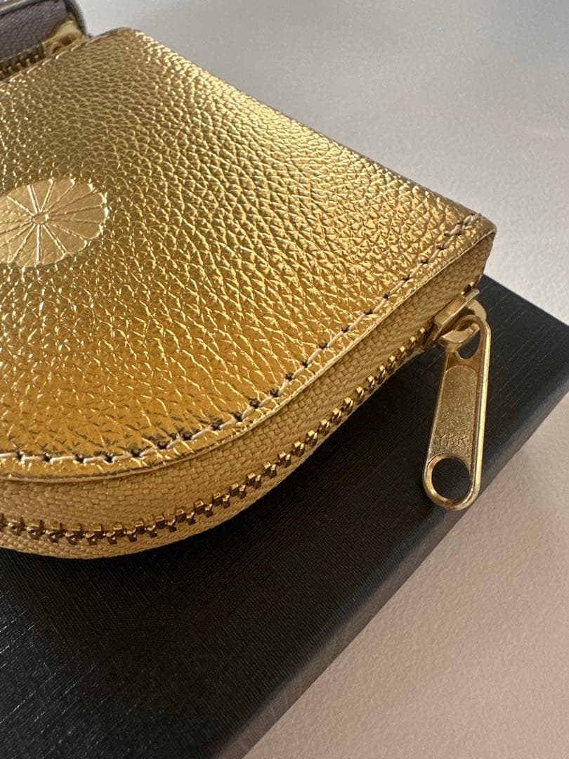 皇居　財布　ケース　小銭入れ　新品未使用　ゴールド　シルバー　セット