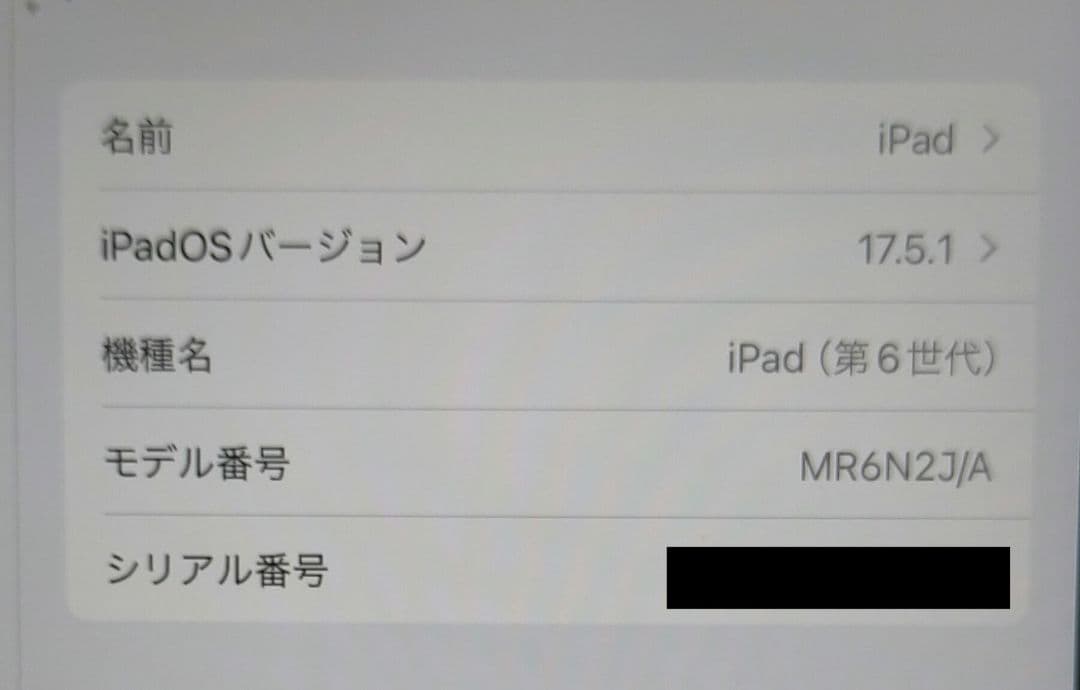 iPad 第6世代 32GB スペースグレー Wi-Fi+Cellular