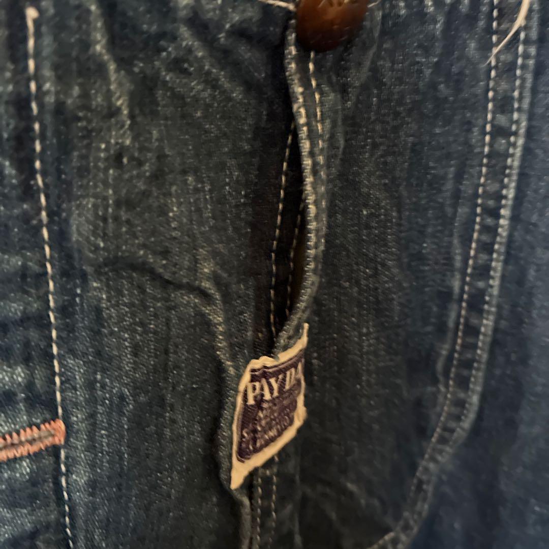 コメント値下げOK盾タグ40s pay dayオーバーオール