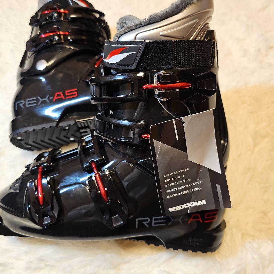 早い者勝ちREXXAM REX A-5 初級中級4バックル 柔らか 足入れ楽々