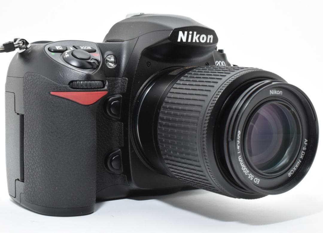 【シャッター数1163】NIKON D200 レンズ・ケースセット #A8