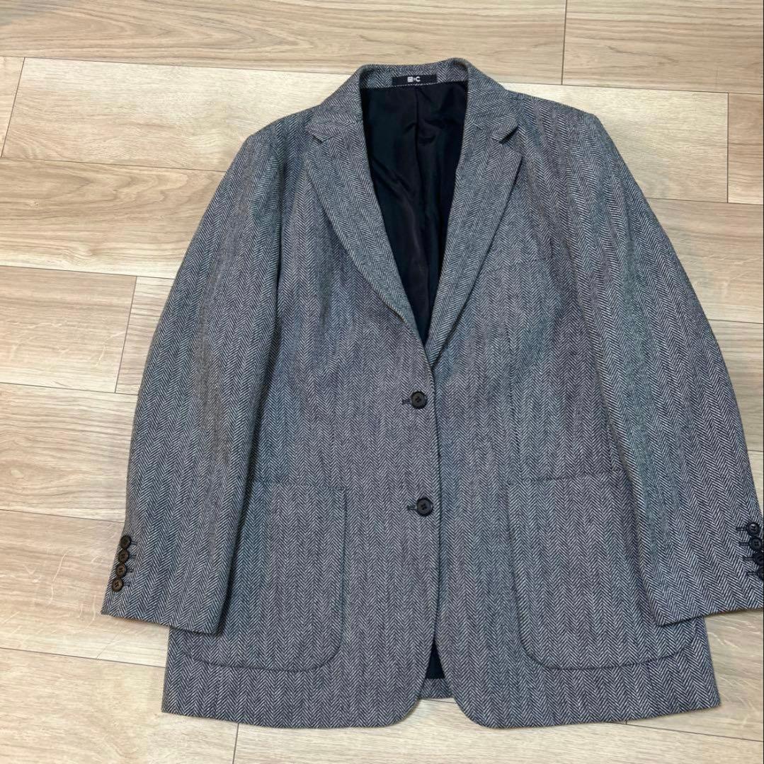 ユニクロC ツイードオーバーサイズジャケット L