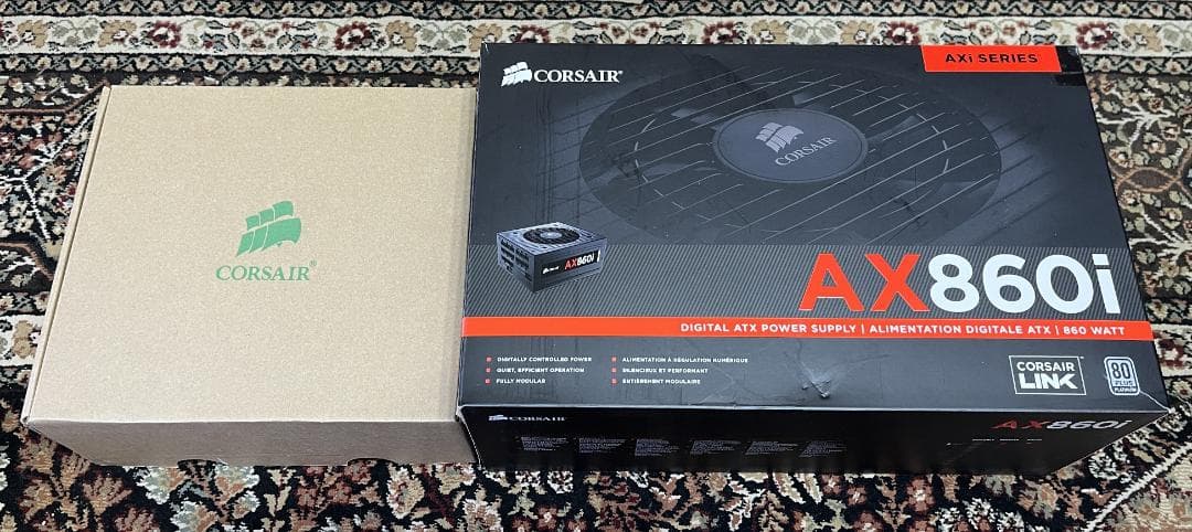 コルセア CORSAIR AX860i ATX電源 PLATINUM認証 　美品