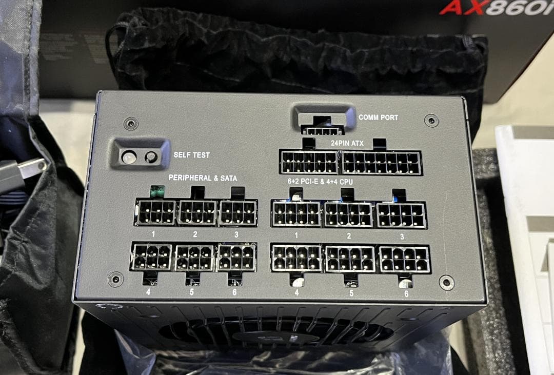 コルセア CORSAIR AX860i ATX電源 PLATINUM認証 　美品