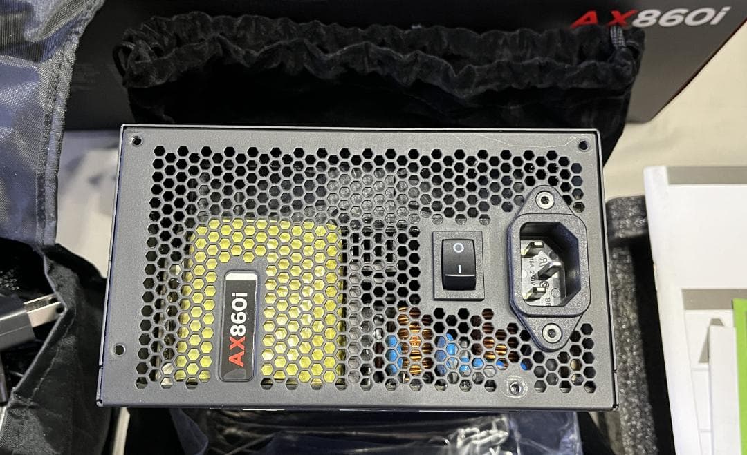 コルセア CORSAIR AX860i ATX電源 PLATINUM認証 　美品