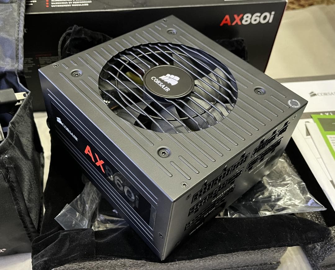 コルセア CORSAIR AX860i ATX電源 PLATINUM認証 　美品