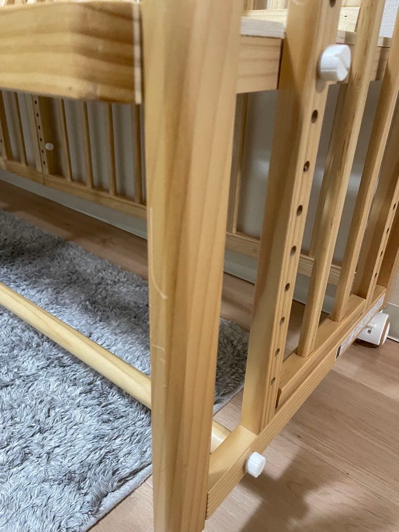 大和屋　ソイネール+ロングsoinel+longベビーベッド　yamatoya