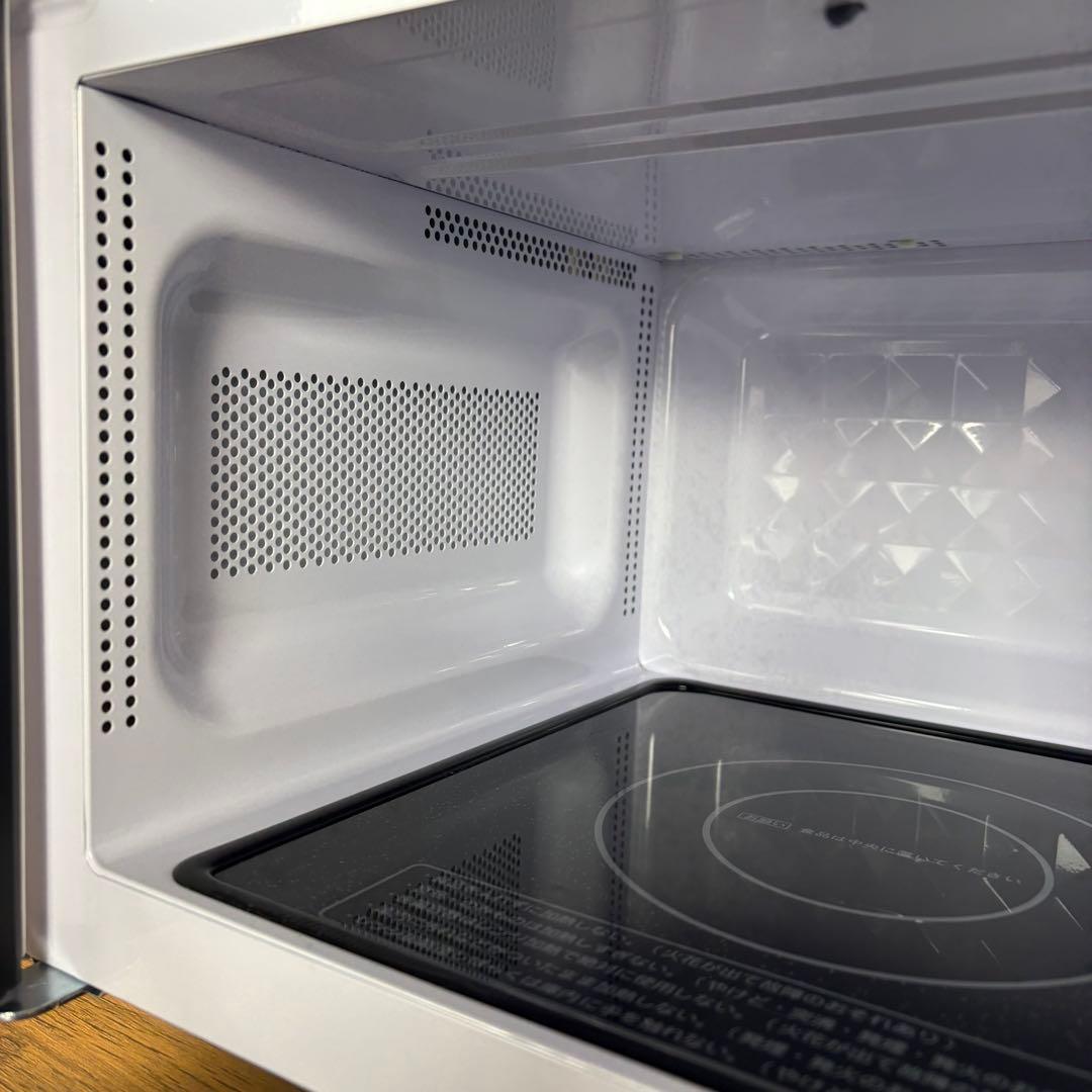 【美品】アイリスオーヤマ 電子レンジ KMB-F186-W 2024年製