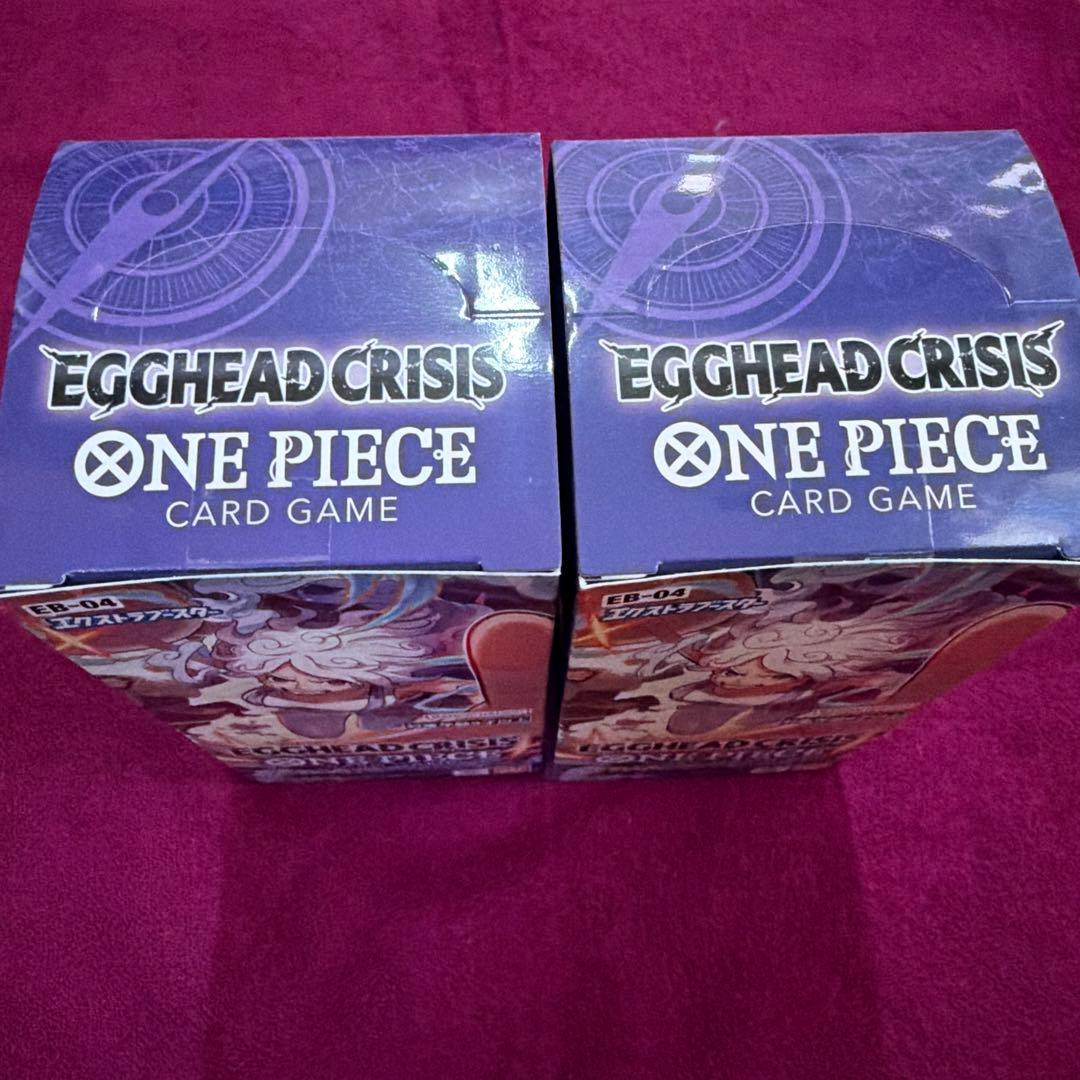 EGGHEAD CRISIS ONE PIECE CARD2箱セット