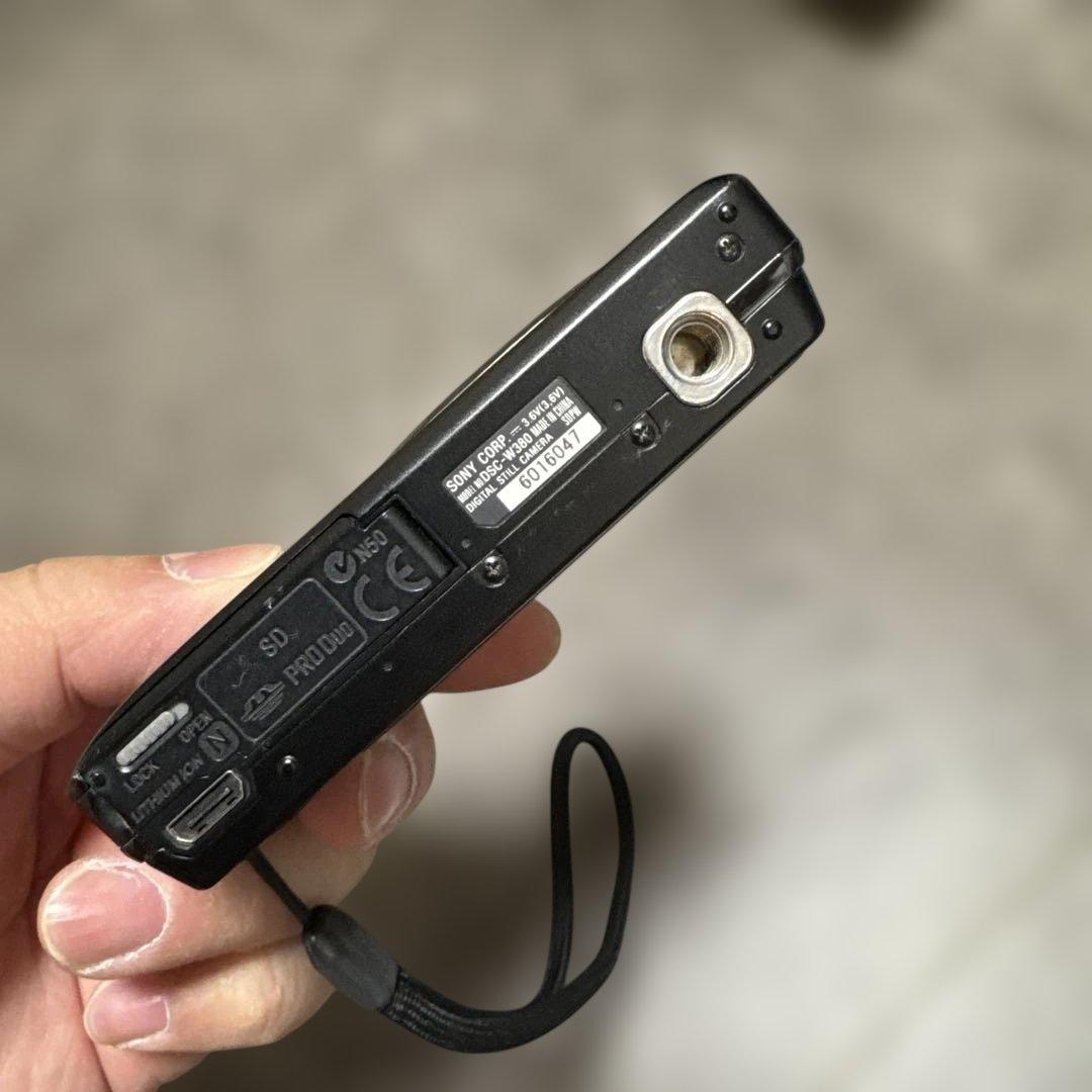 SONY Cyber-shot DSC-W380 ブラック 完動品