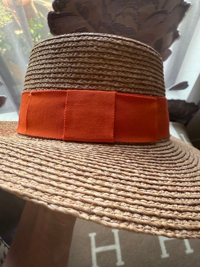 tokukai⭐︎Helen kaminskiラフィア帽子