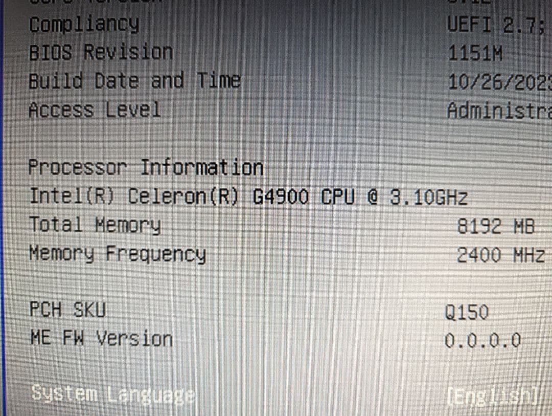 intel CELERON G4900 中古「144」