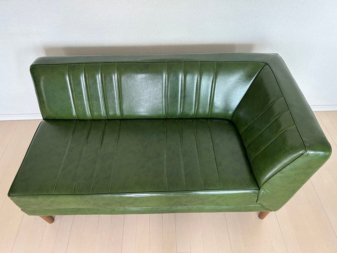 ニコアンド　クラシックダイナー　カウチソファーL 左肘【幅140cm】