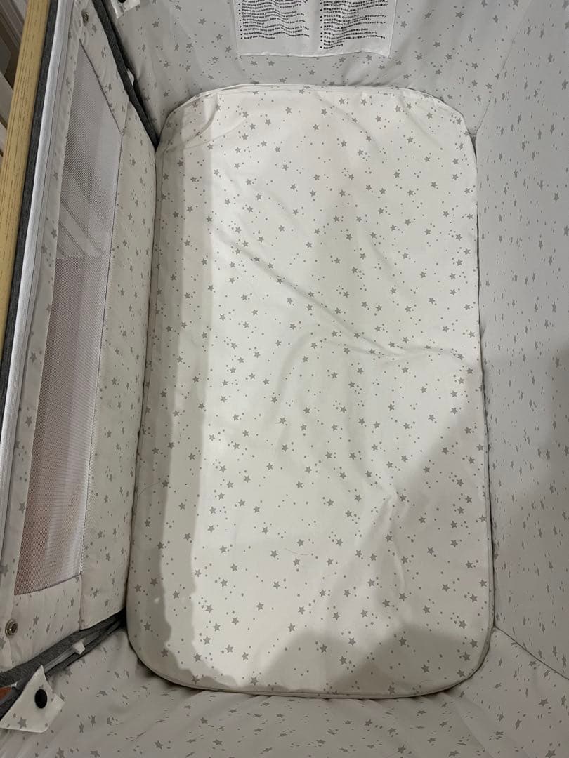 2024年モデルHZDMJ ベビーベッド グレー