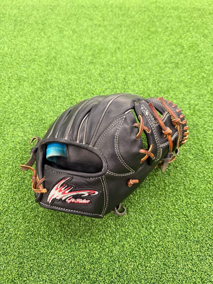 IPセレクトレザー製 軟式グローブ 黒