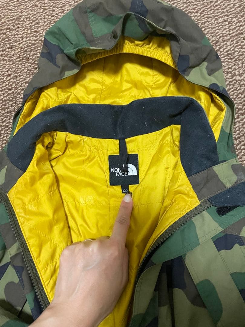 THE NORTH FACE 迷彩 スキーウェア １００