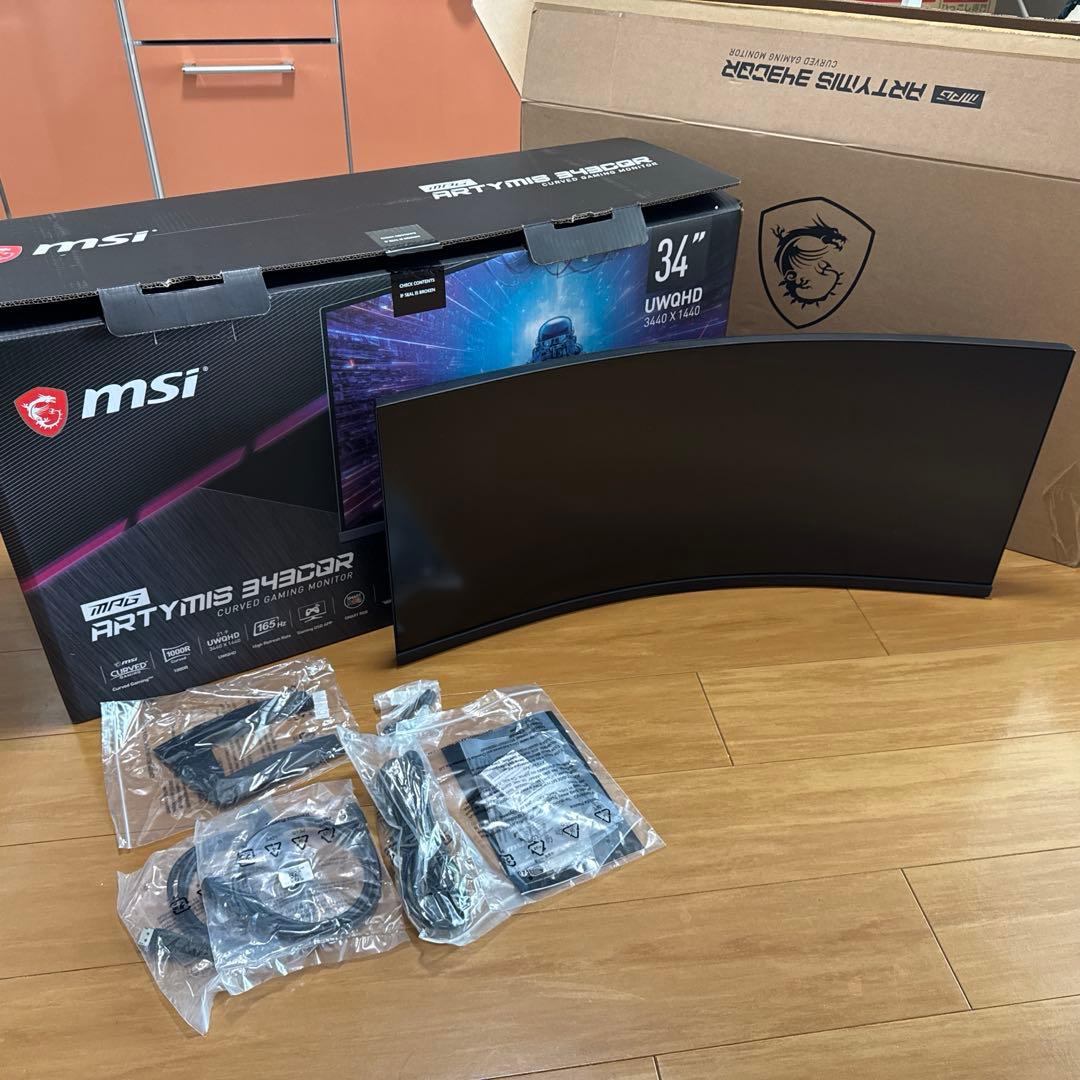 MSI ARTYMIS 343CQR 34インチウルトラワイド