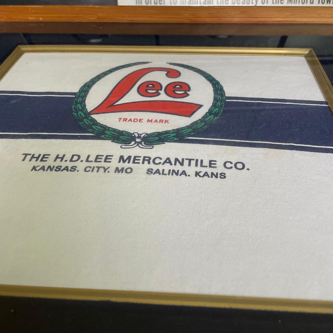 H.D. Lee 店舗什器 ヴィンテージ 額縁 額装 壁掛け インテリア B