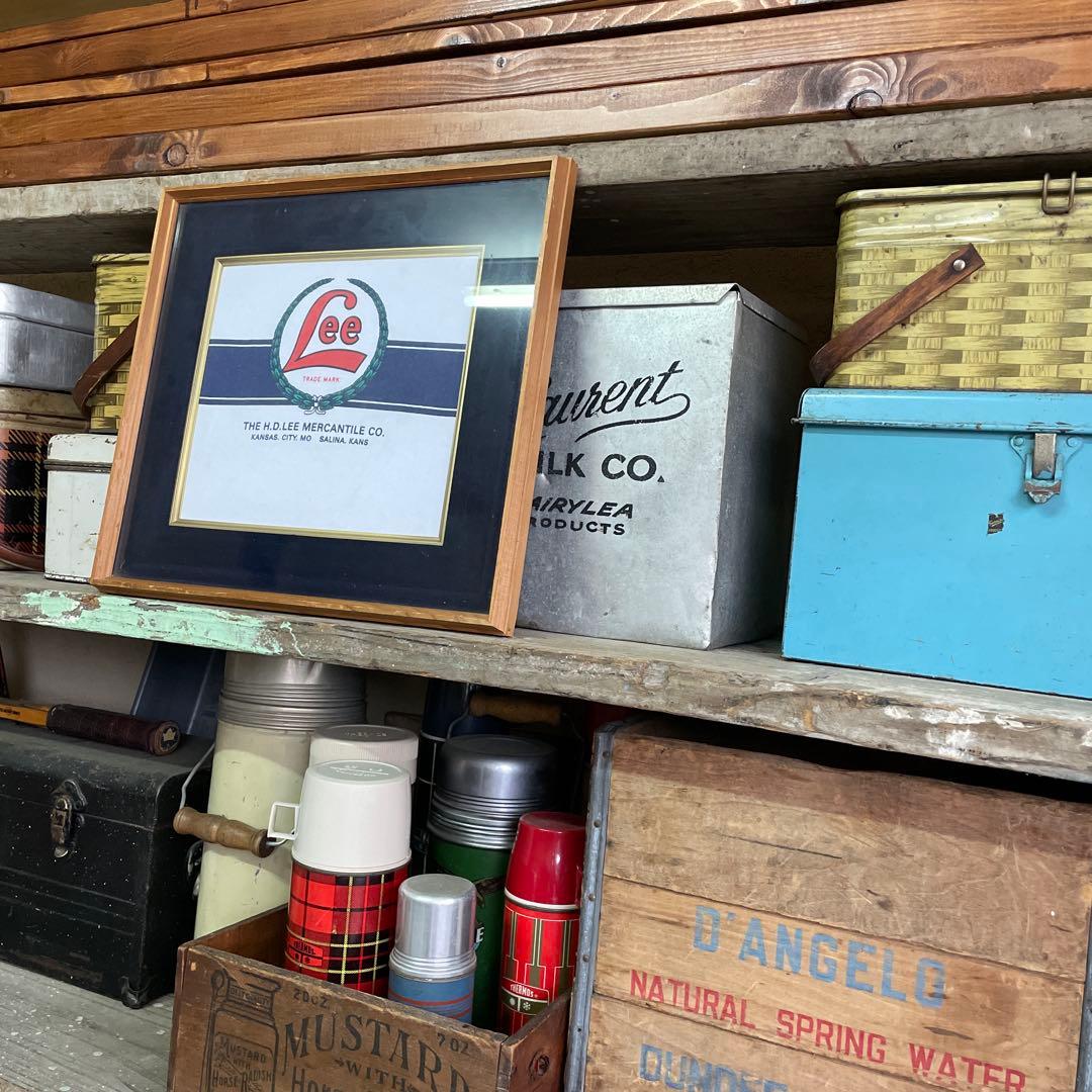 H.D. Lee 店舗什器 ヴィンテージ 額縁 額装 壁掛け インテリア B