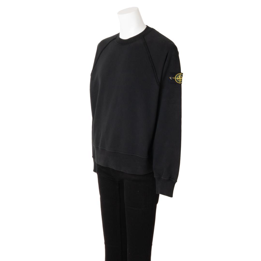 新品 STONE  裏起毛 LOGO スウェットシャツ L
