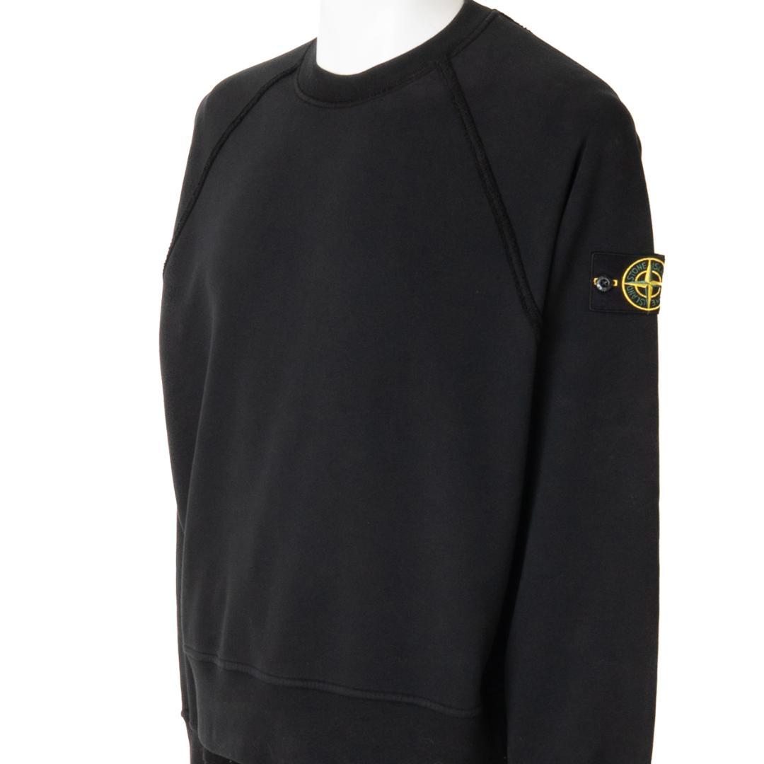 新品 STONE  裏起毛 LOGO スウェットシャツ L