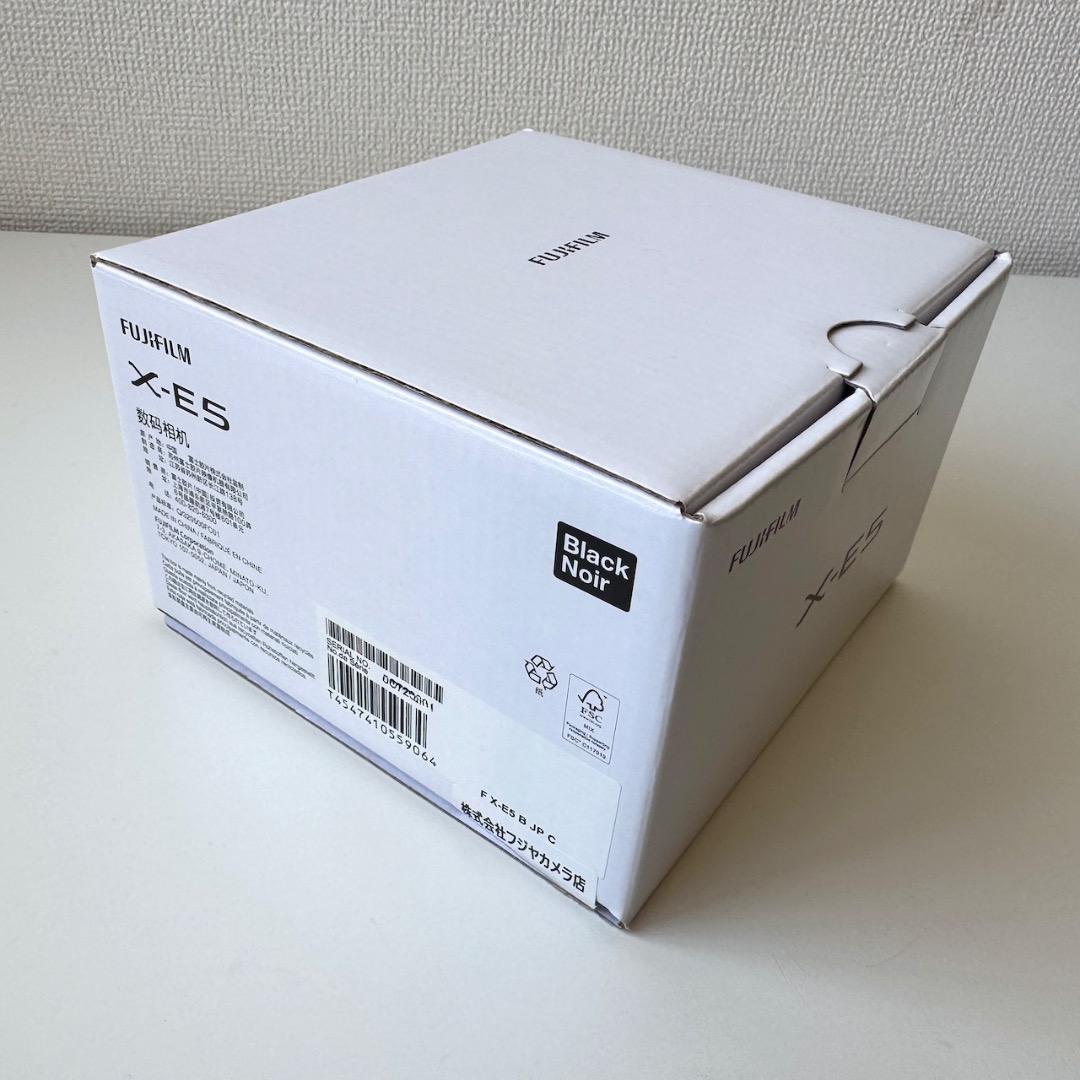 FUJIFILM X-E5 ミラーレス一眼 ブラック
