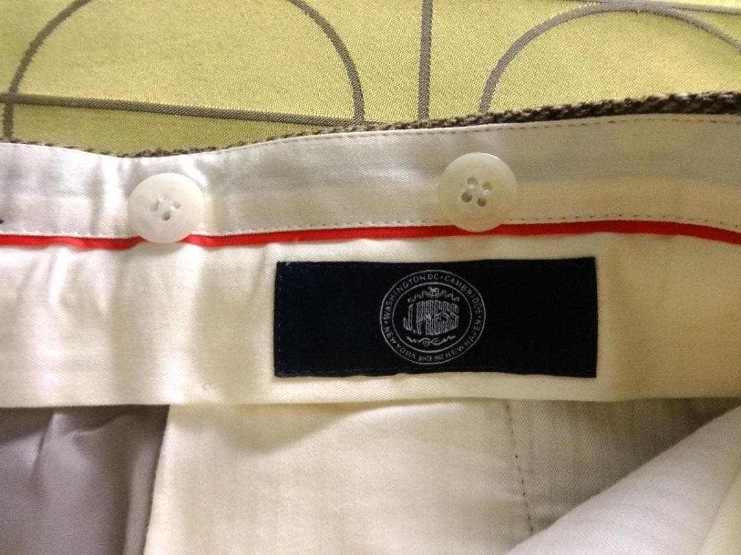 スーツ J.PRESS HERRINGBONE TWEED TROUSERS